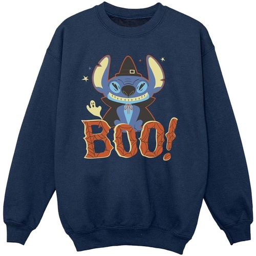 Vêtements Fille Sweats Disney Lilo & Stitch Boo! Bleu
