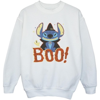 Vêtements Fille Sweats Disney Lilo & Stitch Boo! Blanc