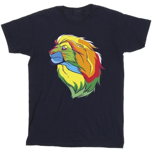 Vêtements Fille T-shirts manches longues Disney The Lion King Colours Bleu