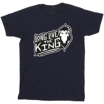 Vêtements Fille T-shirts manches longues Disney The Lion King The King Bleu