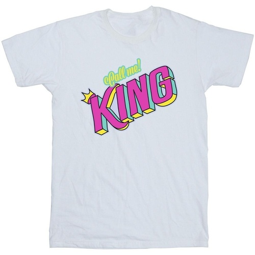 Vêtements Fille T-shirts manches longues Disney The Lion King Classic King Blanc