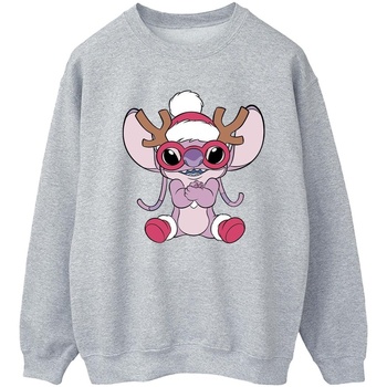 Vêtements Femme Sweats Disney Lilo & Stitch Angel Reindeer Gris