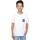 Vêtements Garçon T-shirts manches courtes Dessins Animés Taz Stripes Faux Pocket Blanc