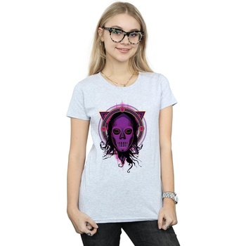 Vêtements Femme T-shirts manches longues Harry Potter Neon Death Eater Gris