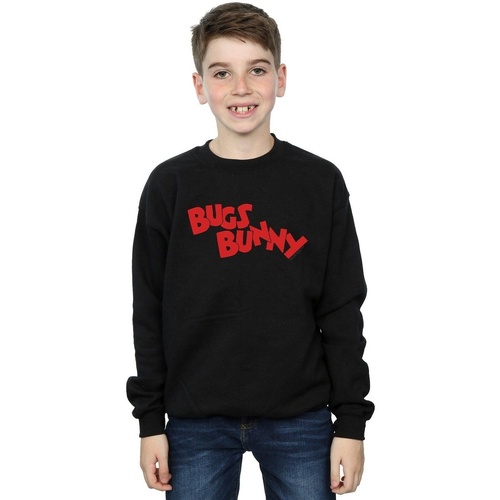 Vêtements Garçon Sweats Dessins Animés Bugs Bunny Name Noir