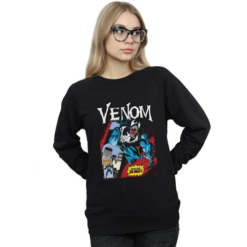 Vêtements Femme Sweats Marvel Venom Read Our Lips Noir
