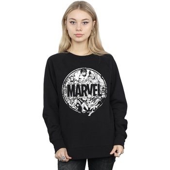 Vêtements Femme Sweats Marvel Logo Character Infill Noir