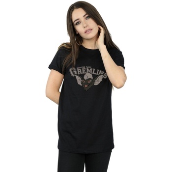 Vêtements Femme T-shirts manches longues Gremlins Kingston Falls Sport Noir