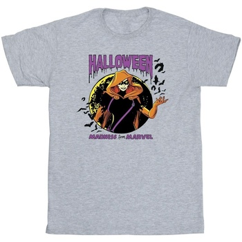 Vêtements Garçon T-shirts manches courtes Marvel Black Widow Halloween Gris