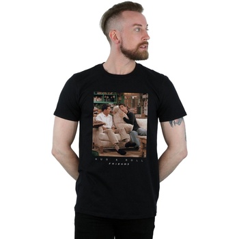 Vêtements Homme T-shirts manches longues Friends Hug And Roll Noir