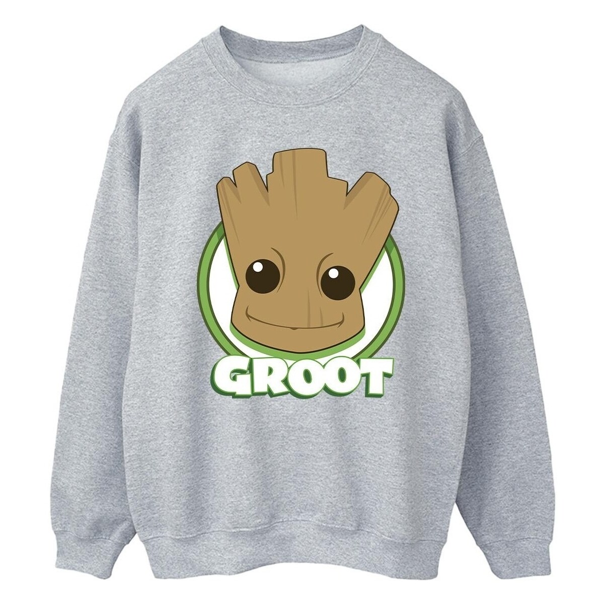 Vêtements Homme Sweats Guardians Of The Galaxy Groot Badge Gris