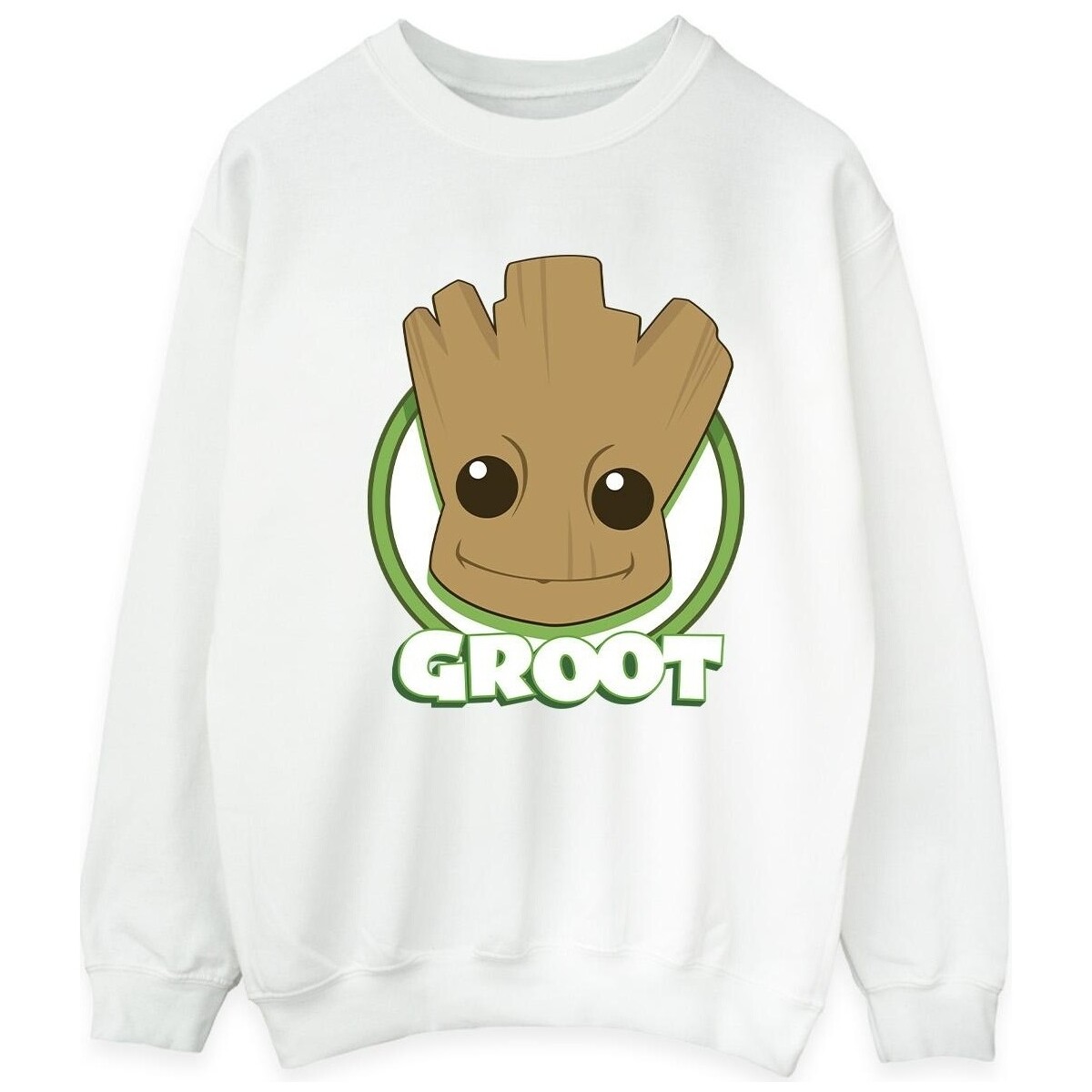 Vêtements Homme Sweats Guardians Of The Galaxy Groot Badge Blanc