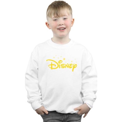 Vêtements Garçon Sweats Disney Logo Stars Blanc