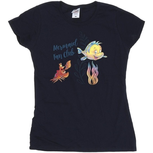Vêtements Femme T-shirts manches longues Disney The Little Mermaid Club Bleu