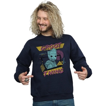 Vêtements Homme Sweats Marvel Guardians Of The Galaxy Vol. 2 Groot Thing Bleu