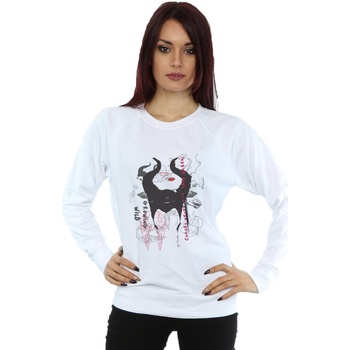 Vêtements Femme Sweats Disney Logo Space Sketch Growing Wild Horns Collage Blanc
