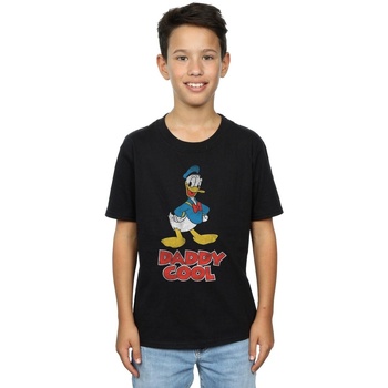 Vêtements Garçon Love Moschino Sort t-shirt-kjole med kontrastfarver Disney  Noir