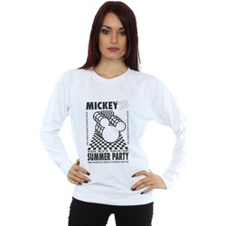 Vêtements Femme Sweats Disney Mickey Mouse Summer Party Blanc