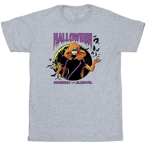 Vêtements Fille T-shirts manches longues Marvel Black Widow Halloween Gris