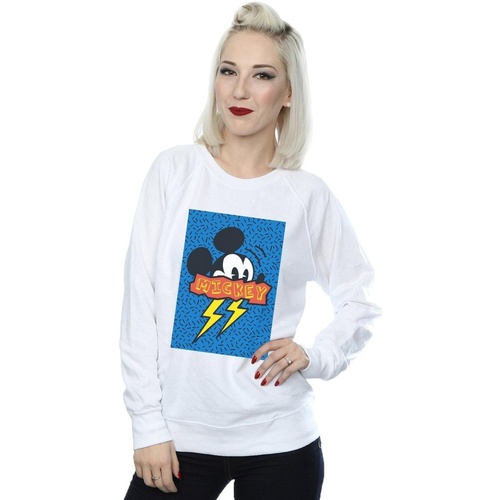 Vêtements Femme Sweats Disney Mickey Mouse 90s Flash Blanc