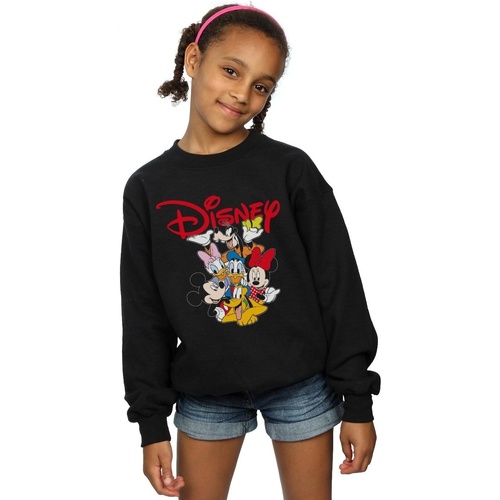 Vêtements Fille Sweats Disney Mickey Mouse Crew Noir