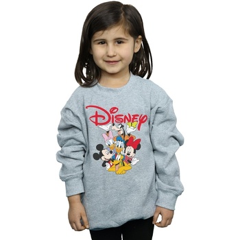 Vêtements Fille Sweats Disney Mickey Mouse Crew Gris