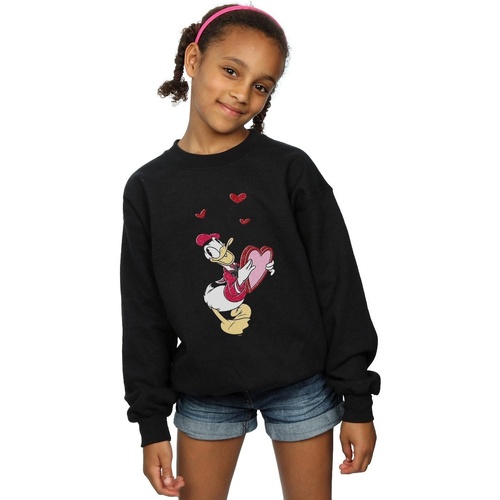 Vêtements Fille Sweats Disney La mode responsable Noir