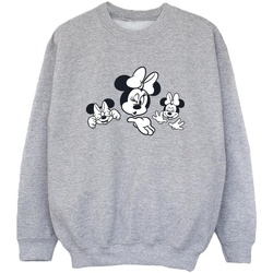Vêtements Garçon Sweats Disney Minnie Mouse Three Faces Gris