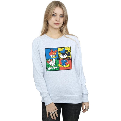Vêtements Femme Sweats Disney Mickey Mouse Donald Clothes Swap Gris