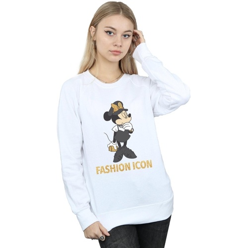 Vêtements Femme Sweats Disney Minnie Mouse Fashion Icon Blanc