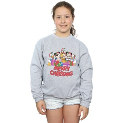 Vêtements Fille Sweats Disney Mickey Mouse And Friends Christmas Gris