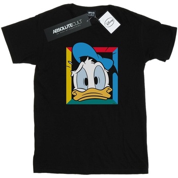 Vêtements Garçon T-shirts manches courtes Disney Donald Duck Panicked Noir