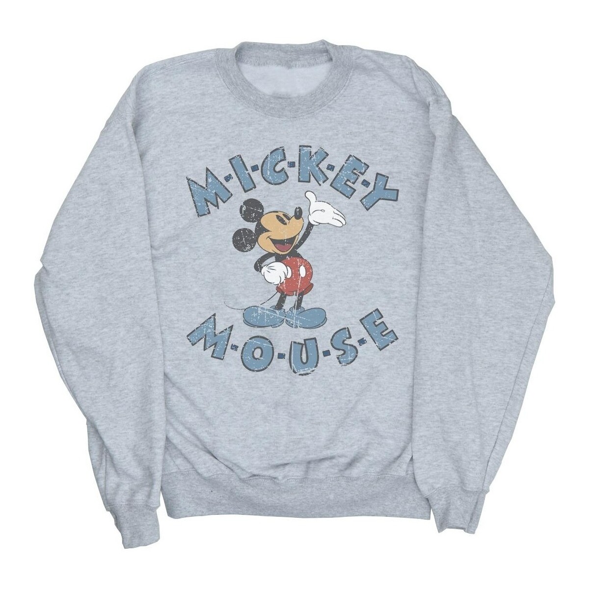 Vêtements Fille Sweats Disney Mickey Mouse Dash Gris