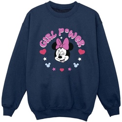 Vêtements Garçon Sweats Disney Minnie Mouse Girl Power Bleu
