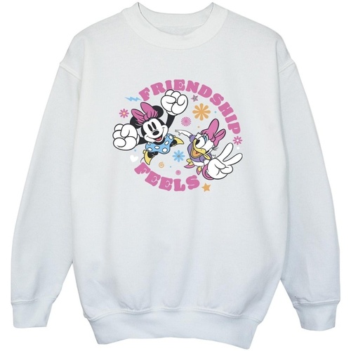 Vêtements Fille Sweats Disney Minnie Mouse Daisy Friendship Blanc