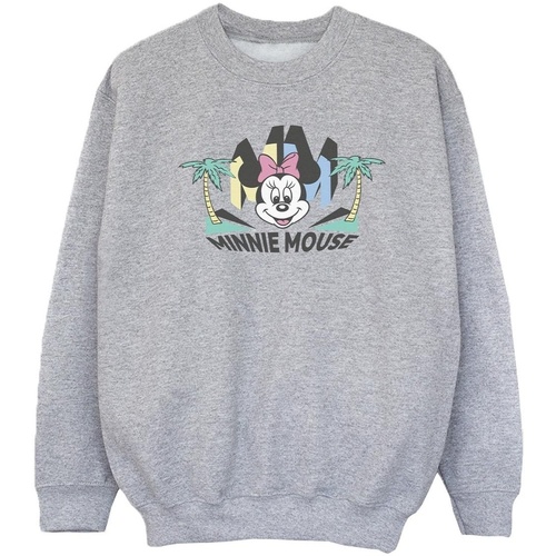 Vêtements Fille Sweats Disney Minnie MM Palm Gris