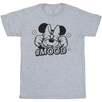 Vêtements Garçon T-shirts manches courtes Disney Minnie Mouse Mood Gris