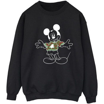 Vêtements Femme Sweats Disney Mickey Mouse Xmas Jumper Noir