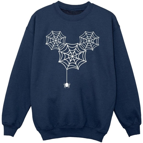 Vêtements Fille Sweats Disney Mickey Mouse Spider Web Head Bleu