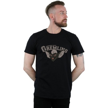 Vêtements Homme T-shirts manches longues Gremlins Kingston Falls Sport Noir