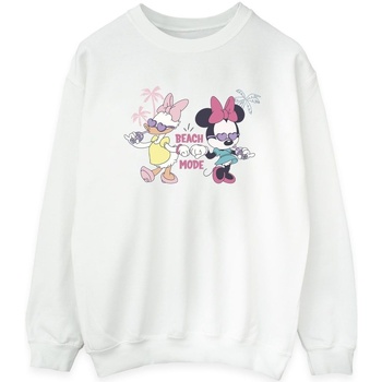 Vêtements Femme Sweats Disney Minnie Mouse Brave The Wave Blanc
