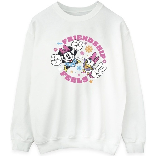 Vêtements Femme Sweats Disney Minnie Mouse Daisy Friendship Blanc