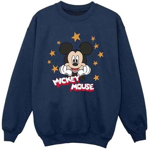 Vêtements Fille Sweats Disney Mickey Mouse Stars Bleu