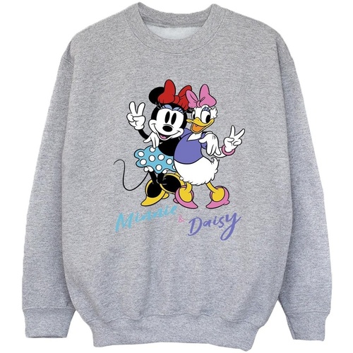 Vêtements Fille Sweats Disney Minnie Mouse And Daisy Gris