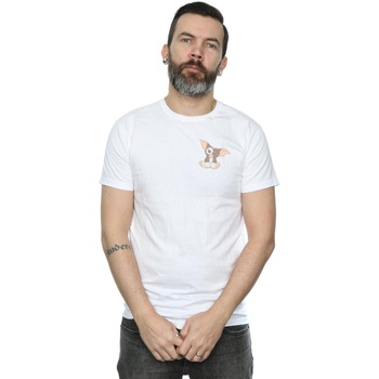 Vêtements Homme T-shirts manches longues Gremlins Gizmo Chest Blanc