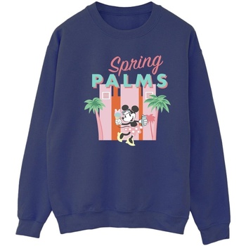 Vêtements Femme Sweats Disney Minnie Mouse Spring Palms Bleu
