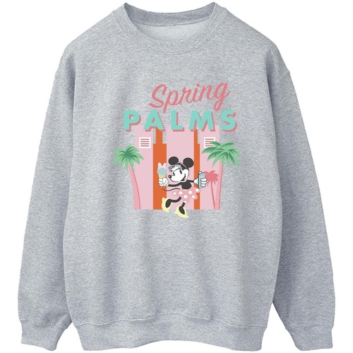 Vêtements Femme Sweats Disney Minnie Mouse Spring Palms Gris