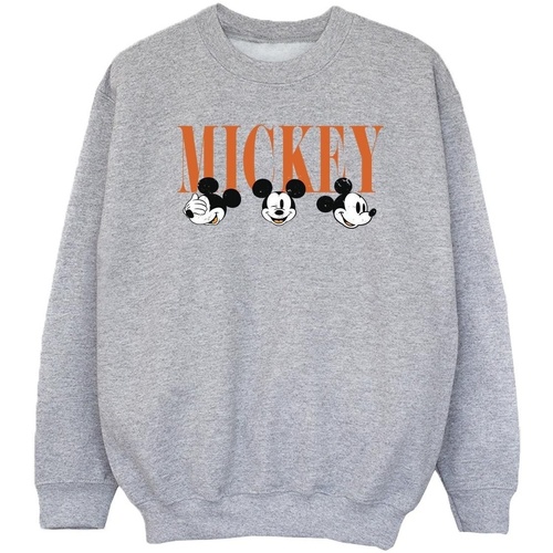 Vêtements Fille Sweats Disney Mickey Mouse Faces Gris