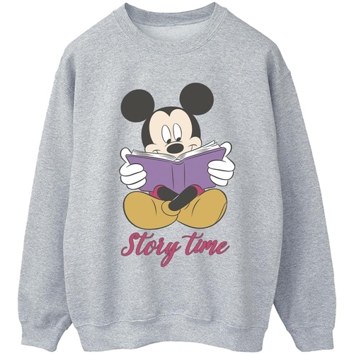 Vêtements Femme Sweats Disney Mickey Mouse Story Time Gris