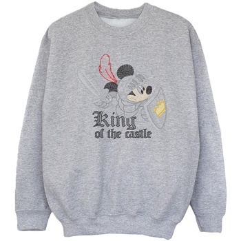 Vêtements Fille Sweats Disney Mickey Mouse King Of The Castle Gris